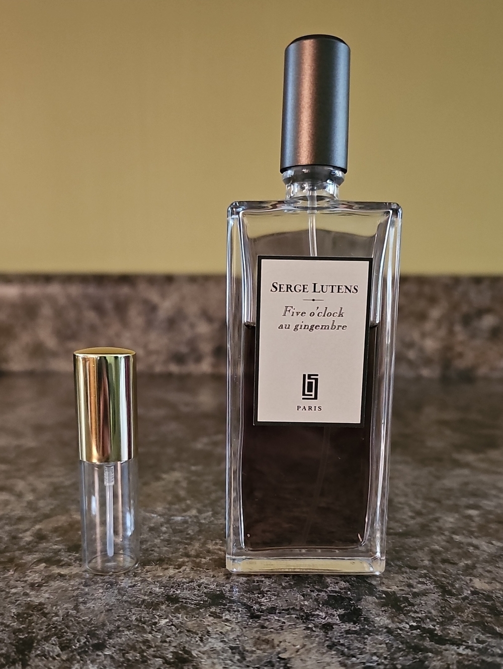5 ML Sample FIVE O'CLOCK AU  GINGEMBRE by Serge Lutens Perfume EDP Vintage